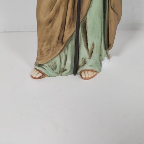 Vintage Homco Porcelain Figurine Nativity Scene Religious Collectible Home Decor - Picture 11 of 14